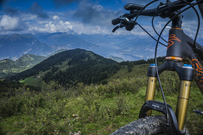 Mountain Bike Trails near Brunate