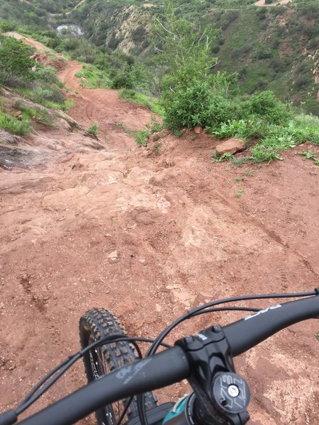 One of the steeper sections on Grasshopper.