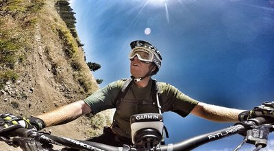 You'll find big berms on the Saddle-Up Flow Trail.