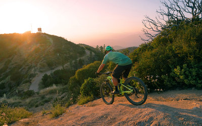 Santa monica discount mountain bike trails