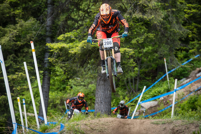 If you've got the speed, there's a lot of pop on Rock Star's one table-top jump.