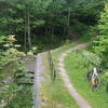 Riding along the wall on Seiersten Fortress.