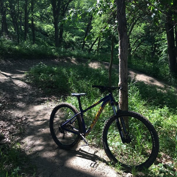 The Long Creek Trail at White Rock Iowa is an amazing ride.