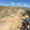 The Ridge trail at Hartman Rocks.