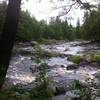 Down by the Black River on the Copper Peak Trail.