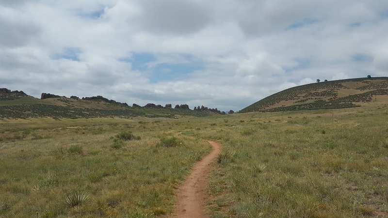 Start of the Devil's Backbone Loop.