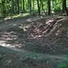 One of the Berms at SW Wirth.