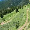 Incredible setting for a flow trail!