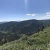 Looking south/southwest toward Wilson and Game Canyons from the Lookout Spur.