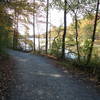 A wide gravel tread makes for easy recreation.