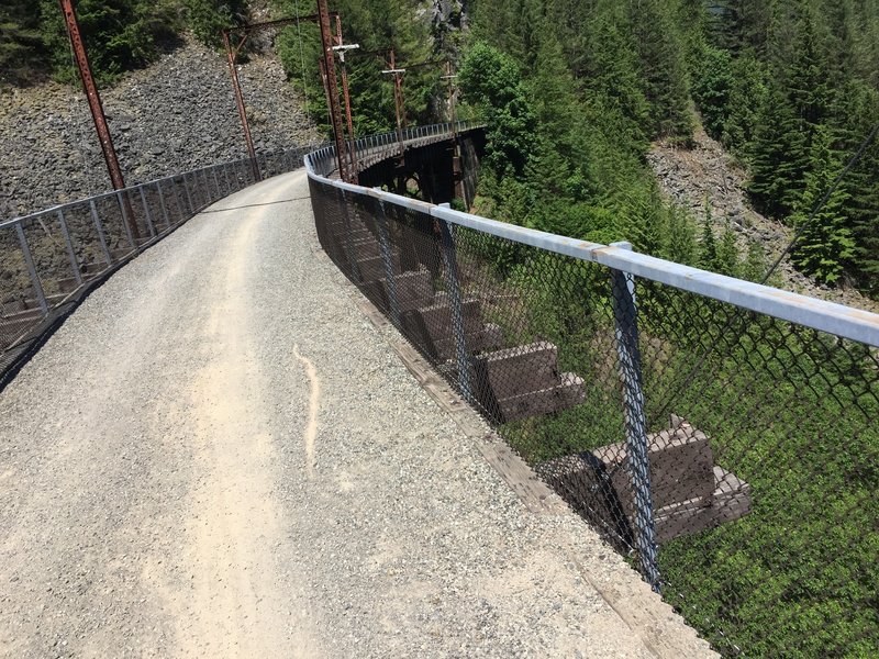 Another big trestle! This one is over Mine Creek.