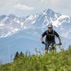 Climbing out (towards the east) on the incredible Grand Traverse Trail