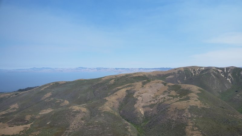 Hazard Peak Trail with Moro Bay in the background