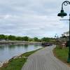 Osage Trail overlooking Drake Harbor and Steamboat Landing