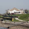 Steamboat Landing and the Community Building at Drake Harbor