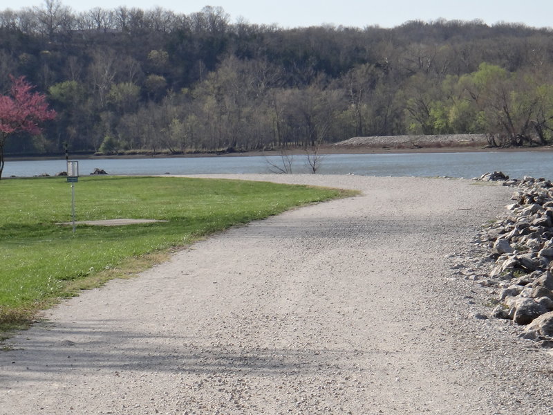 Osage Trail overlooking Osage River/Lake Ozark