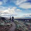 Start of Halo trail with views of Reno and Sparks.