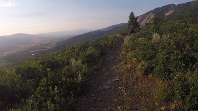 Feel free to detour to the Cold Creek Overlook out and back trail.