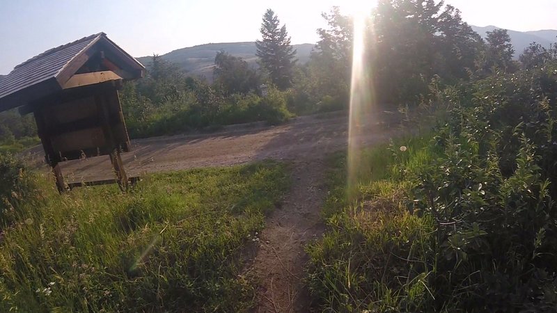 North TH of Mule Ear Trail. Connects to North Mule Shoe Trail.