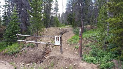 Bottom entrance to Hard Luck.