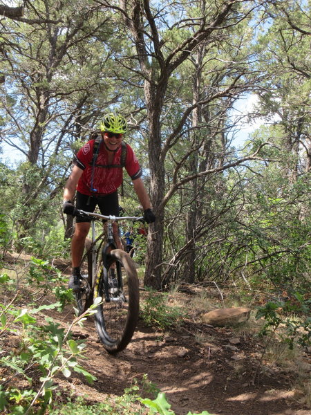 All smiles and good riding.