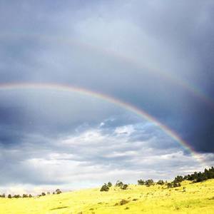 Double rainbow on Centennial Cone loop