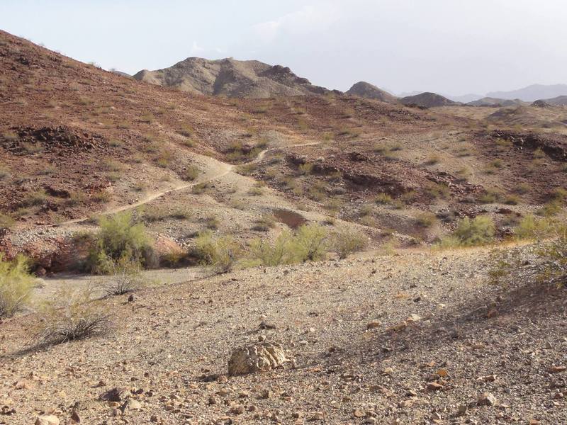 Watershed Trail, SARA.  Parched!  Bring water!!!