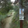 Intersection with River Trail.