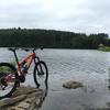 Looking out over the North Resevoir at the Fells