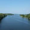 View of Barkley Canal from Woodlands Trace bridge.