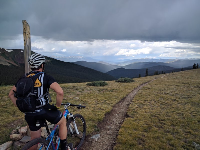 Outlook from top of Georgia Pass.