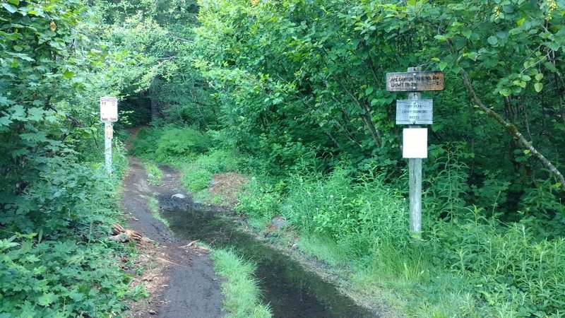 Ape Canyon trailhead.