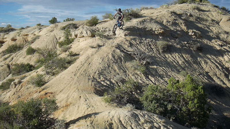 The first and biggest drop on Wild Bill, it is rollable in the middle.