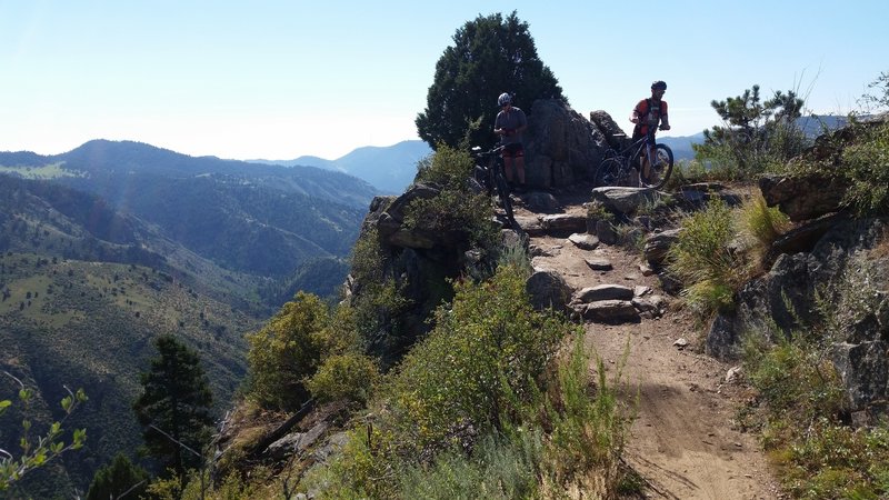 Highest point on the trail. Huge view of the surrounding area!