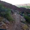 Pipe Dream is a great bit of trail above Moab.