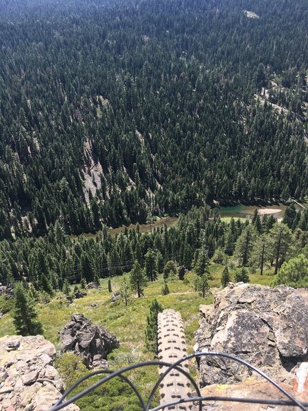 View of the Truckee River from the trail