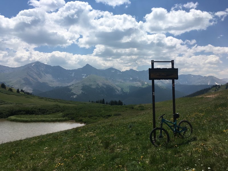 Ten Mile Range from top of Rendezvous Lift