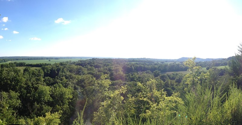 A great view of the plains