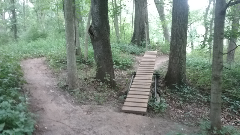 The optional teeter-totter on the Blazing Star Loop.