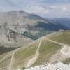 Climbing FS278, approaching 13,000'.  Those switchbacks are actually easier than the road immediately below them.