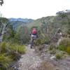 Heading down to Skyline Ridge from Ghost Lake.