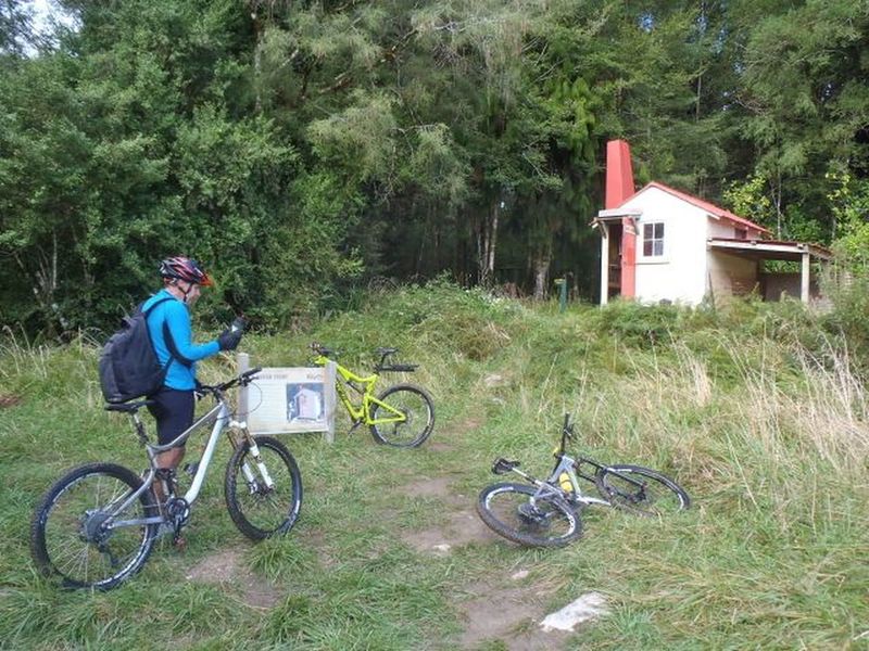 The old style Goat Creek Hut