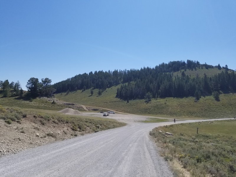 Top of the Hodges Canyon Shuttle near Bear Lake, Utah.