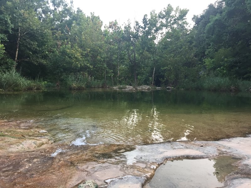 Swimming hole on Spicewood Canyon Trail - good place to wash the trail dirt off!