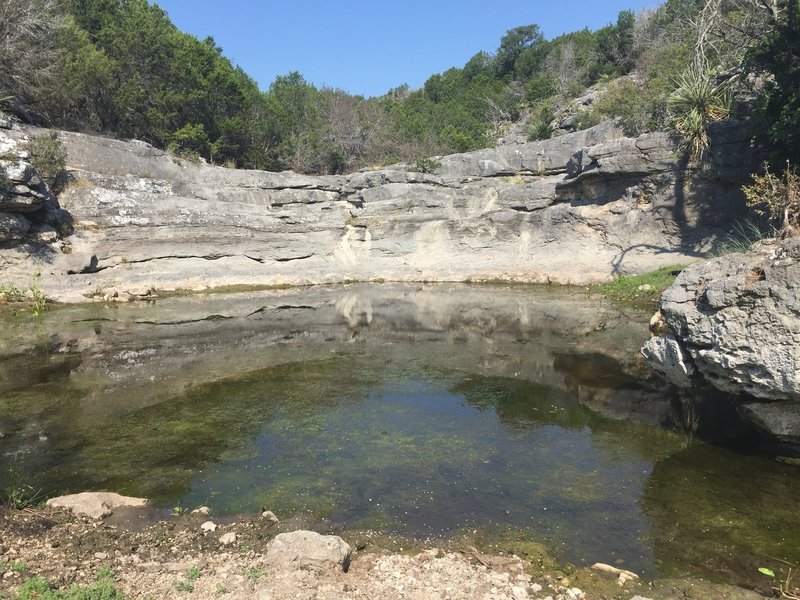 The bowl wasn't that impressive for how challenging this trail is!