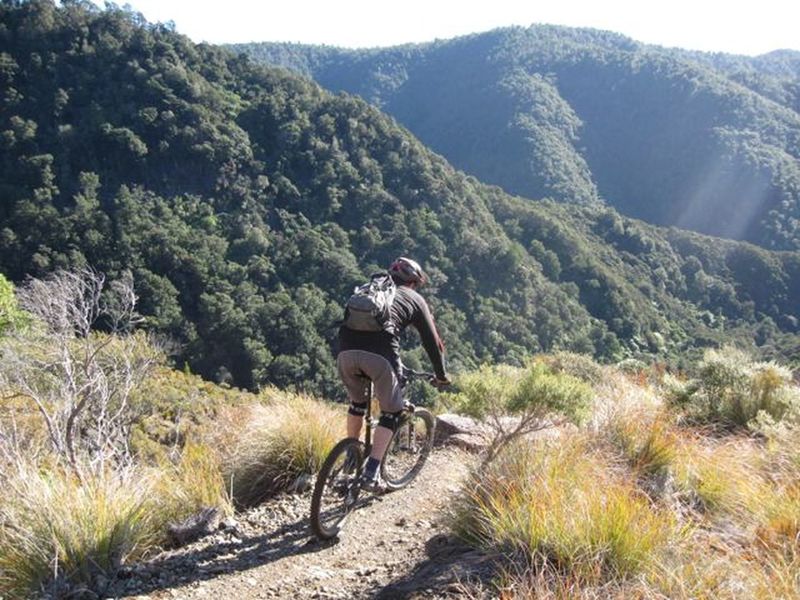 Descending into the Maitai South Branch