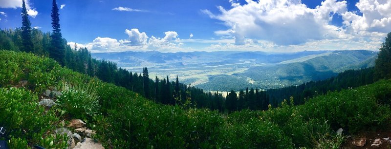 Amazing views on this stellar ride on Phillip's Ridge!