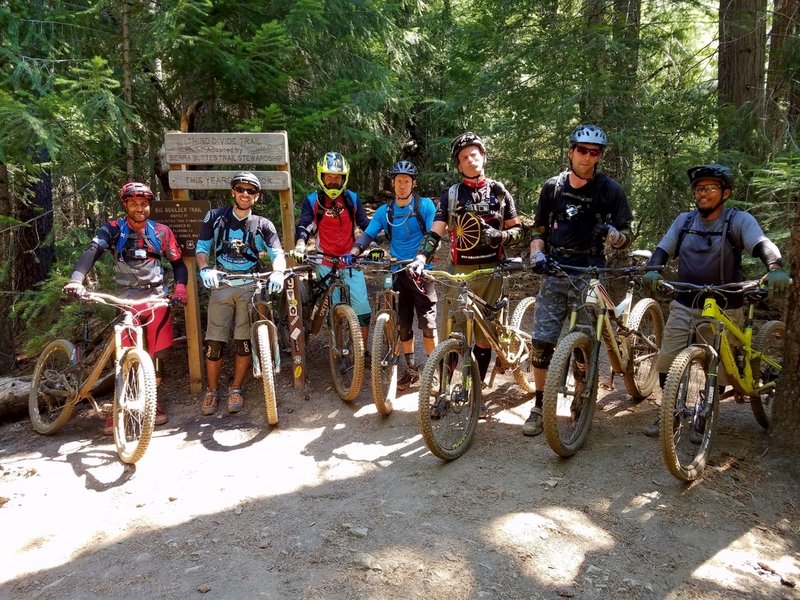 Great day of riding in Downieville with BKXC and friends.