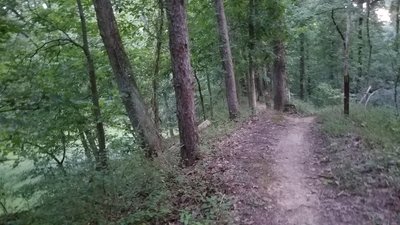 Coming up to the drops