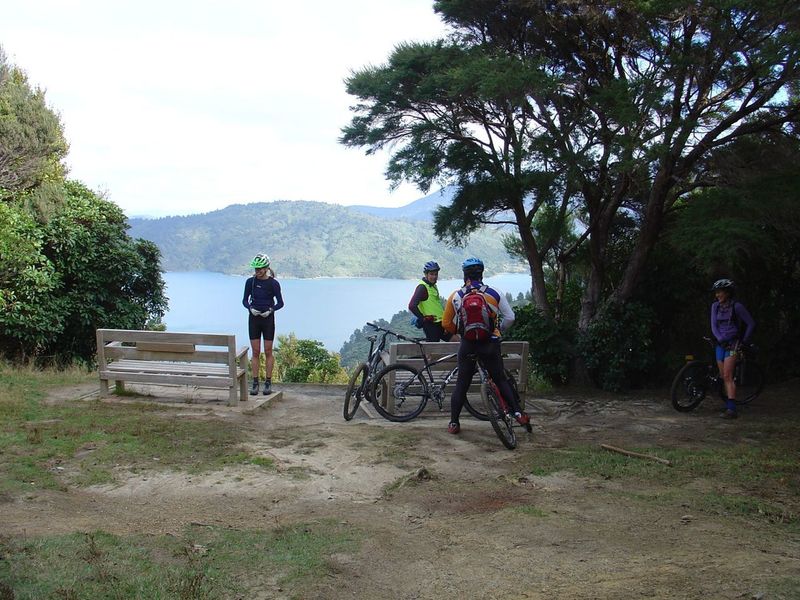 Ready for the descent to Furneaux Lodge